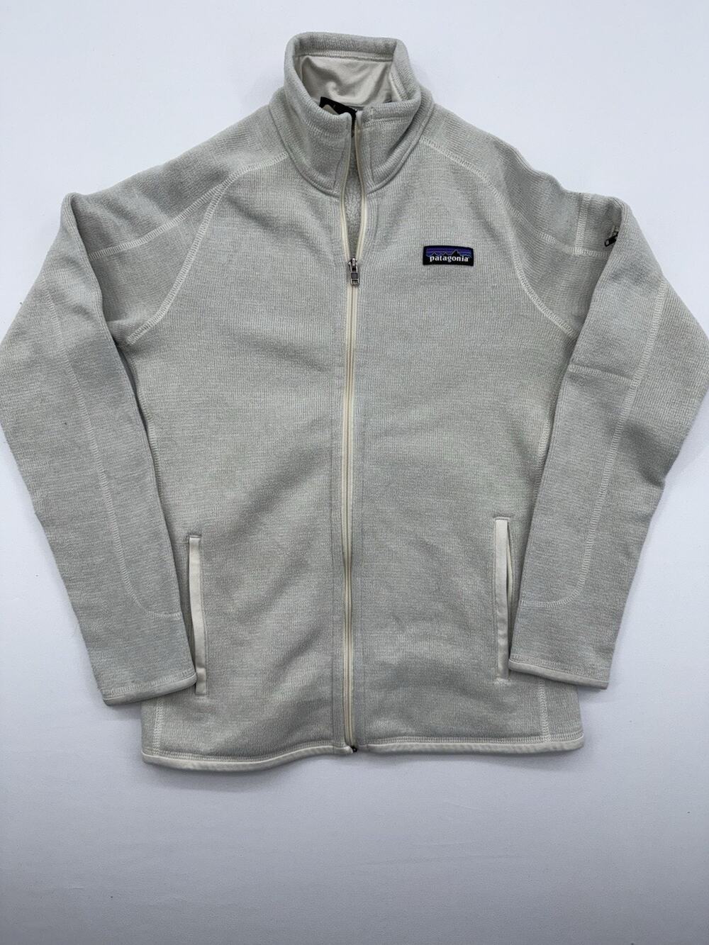 Patagonia Better Sweater Full‎ Zip Women's XS Light Grey Long Sleeve Jacket